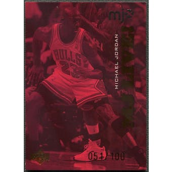 1998 Upper Deck MJx #24 Michael Jordan MJ Live! #051/100
