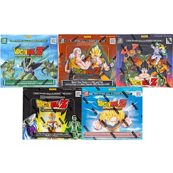 Panini Dragon Ball Z: Booster Box Collection Combo - 5 Different Booster Boxes!