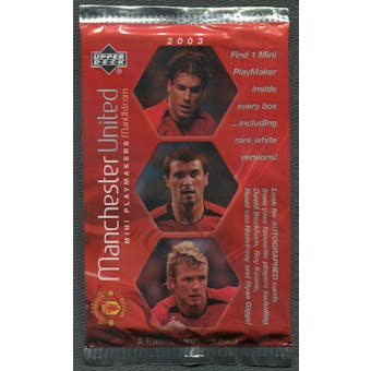 2003 Upper Deck Manchester United Soccer Hobby Pack