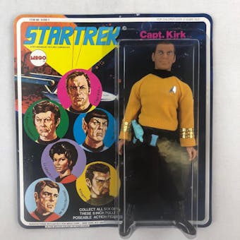 Mego Star Trek Kirk Carded Figure- 1974 unpunched!