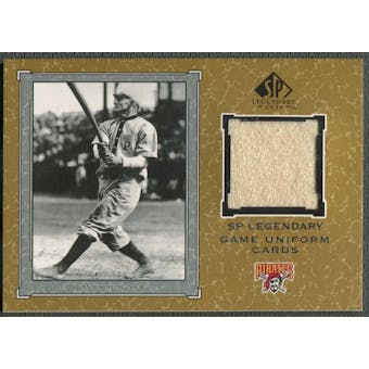 2001 SP Legendary Cuts #JHW Honus Wagner Game Jersey SP