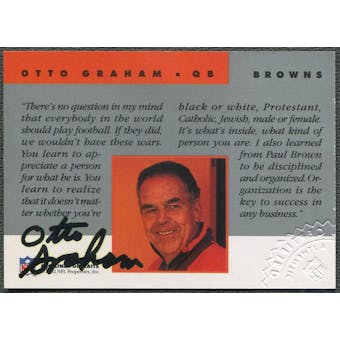 1992 Pro Line Portraits #55 Otto Graham Auto