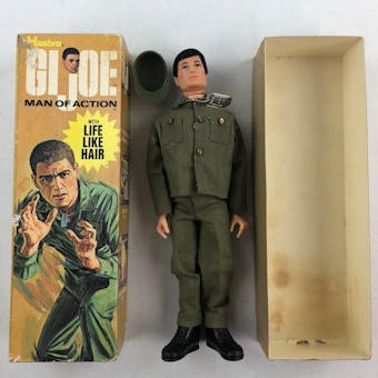 GI Joe 1970 Man of Action Figure Fuzzy Head with Original Box (5)