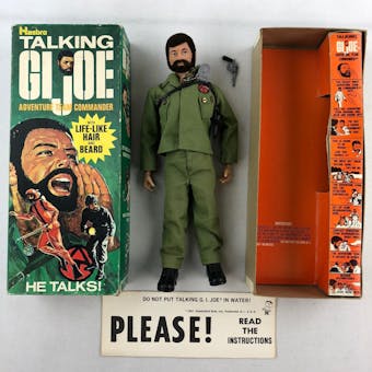 GI Joe 1970 Talking Adventure Team Commander Figure with Original Box (3)