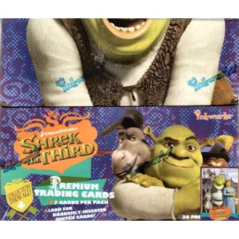 Shrek the Third Hobby Box (2007 Inkworks)