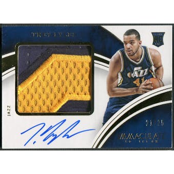 2015/16 Immaculate Collection #PPATLY Trey Lyles Rookie Premium Patch Auto #21/25