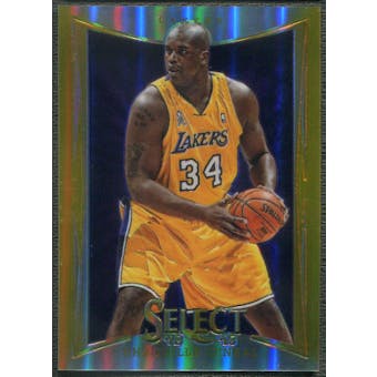 2012/13 Select #142 Shaquille O'Neal Prizms Gold #08/10