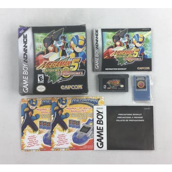 Nintendo Game Boy Advance Mega Man 5 Battle Network Team Colonel Complete