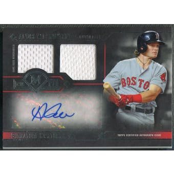 2017 Topps Museum Collection #DRAABN Andrew Benintendi Dual Jersey Auto #120/299