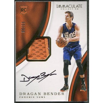 2016/17 Immaculate Collection #127 Dragan Bender Rookie Patch Auto #99/99