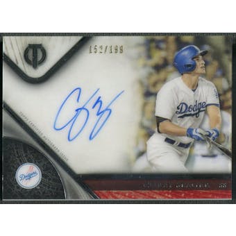 2017 Topps Tribute #TACSE Corey Seager Auto #152/199