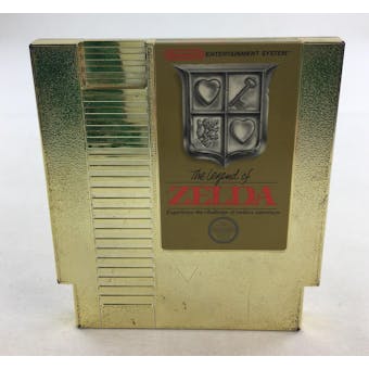 Nintendo (NES) The Legend of Zelda  (Silver Seal) 5 Screw Variant!