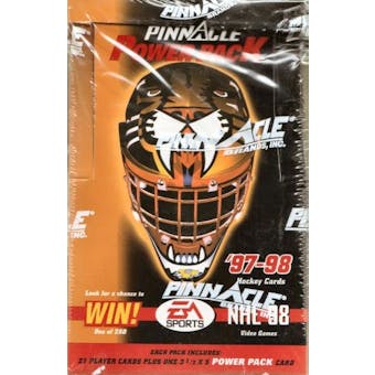 1997/98 Pinnacle Power Pack Hockey Box