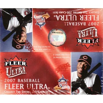 2007 Fleer Ultra Baseball 24-Pack Box