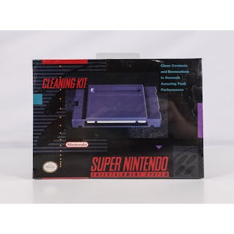 Super Nintendo (SNES) Cleaning Kit Boxed Factory Sealed