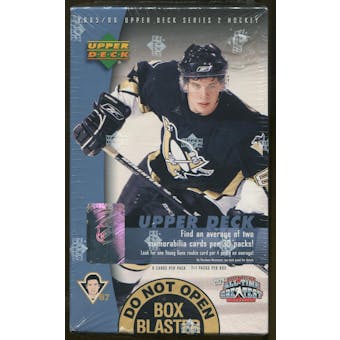 2005/06 Upper Deck Series 2 Hockey 8 Pack Box