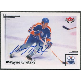 2012/13 Fleer Retro #68 Wayne Gretzky Auto