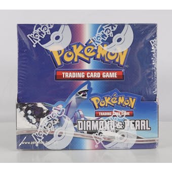 Pokemon Diamond & Pearl DP Base Set Booster Box EX-MT Box 518896