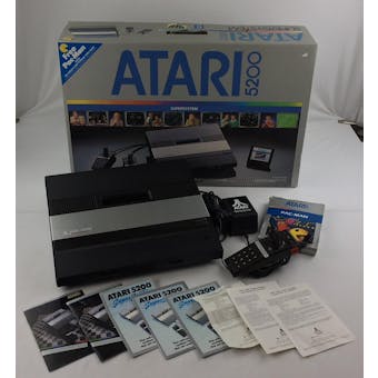 Atari 5200 System Boxed with One Controller & Game!