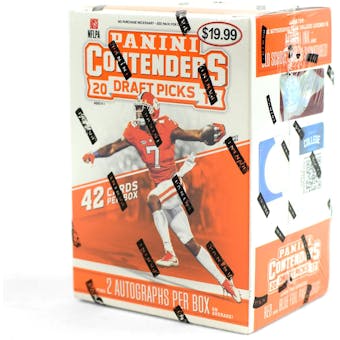 2017 Panini Contenders Draft Picks Football 7-Pack Blaster Box