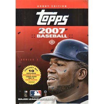 2007 Topps Series 2 Baseball Rack Box