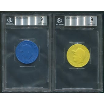 1960 Armour Coin Baseball Graded Set PSA BGS 7 8 9 Bud Daley SP Mickey Mantle