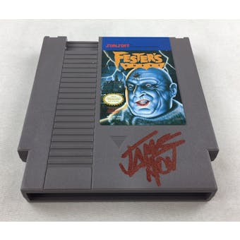 Nintendo (NES) Fester's Quest AVGN James Rolfe Red Autograph Cart