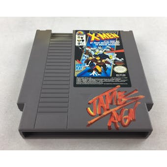 Nintendo (NES) The Uncanny X-Men AVGN James Rolfe Red/Yellow Autograph Cart