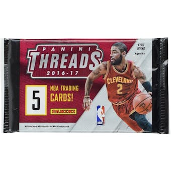 2016/17 Panini Threads Basketball Retail Pack (Lot of 24)