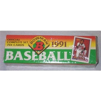 1991 Bowman Baseball Factory Set