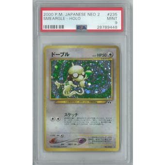 Pokemon Neo Discovery Japanese Smeargle PSA 9
