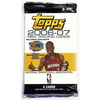 2006/07 Topps Basketball Retail Pack