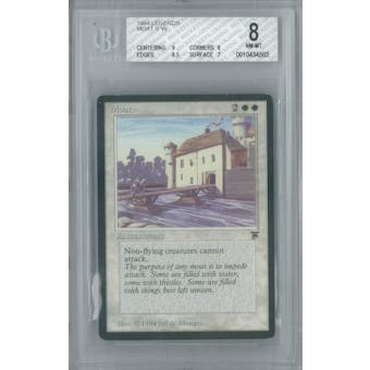 Magic the Gathering Legends Moat BGS 8 (9, 8, 8.5, 7)