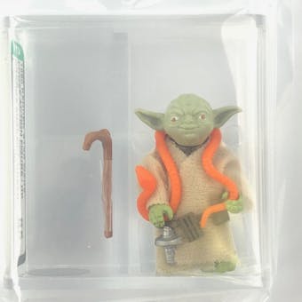 Star Wars ESB Yoda Orange Snake Loose Figure AFA 85 *11689463*