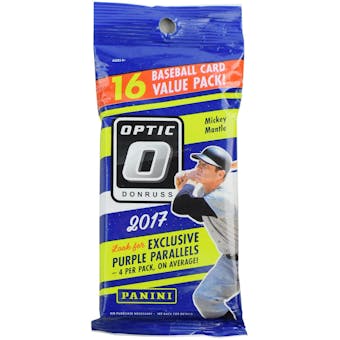 2017 Panini Donruss Optic Baseball Jumbo Pack