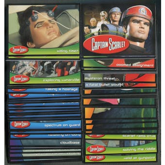 2001 Cards Inc. Captain Scarlet Complete Set (NM-MT)