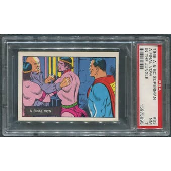 1968 A & BC Superman In The Jungle #63 A Final Vow PSA 7 (NM)