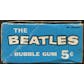 1964 Topps Beatles B&W New Series 5-Cent Display Box