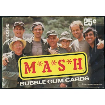 1982 Donruss M*A*S*H MASH 25-Cent Display Box