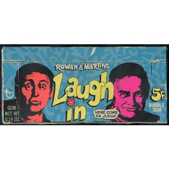 1968 Topps Rowan & Martin's Laugh In 5-Cent Display Box