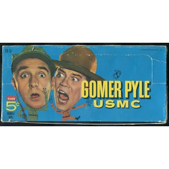 1965 Fleer Gomer Pyle USMC 5-Cent Display Box