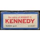 1968 Philadelphia The Story Of Robert F. Kennedy 5-Cent Display Box