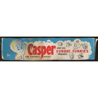 1960 Fleer Casper The Friendly Ghost 5-Cent Display Box (Missing Lid)