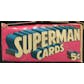 1966 Topps Superman 5-Cent Display Box