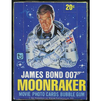 1979 Topps James Bond 007 Moonraker 20-Cent Display Box