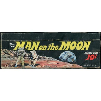 1969 Topps Man On The Moon 10-Cent Display Box