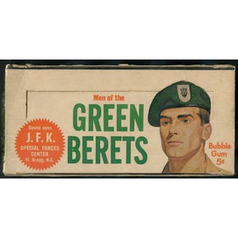 1966 Philadelphia Men Of The Green Berets 5-Cent Display Box