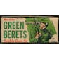 1966 Philadelphia Men Of The Green Berets 5-Cent Display Box