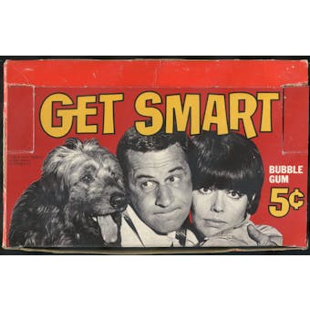 1966 Topps Get Smart 5-Cent Display Box (Top Of The Box Is A Reproduction)
