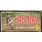 1968 Topps Baseball 5-Cent Display Box